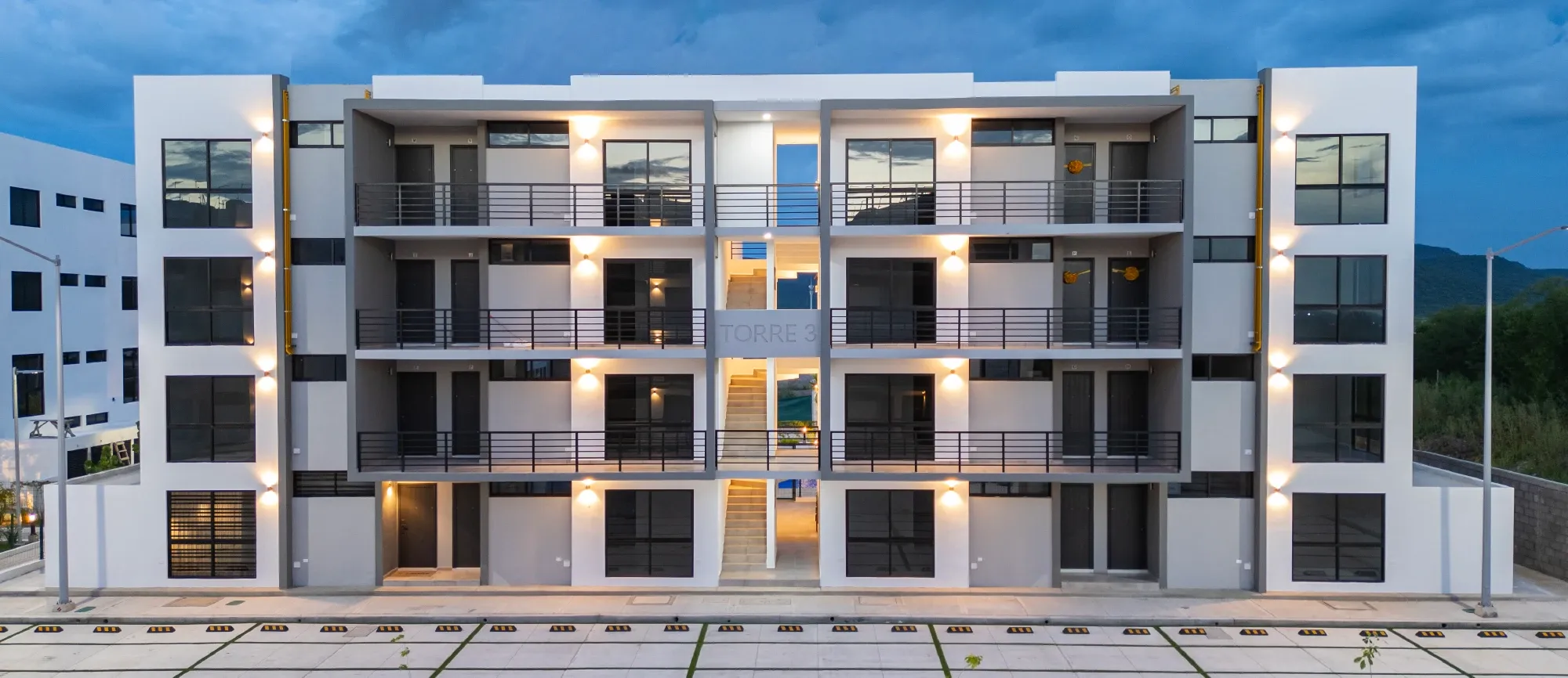 Fachada del residencial Altosur en Culiacán